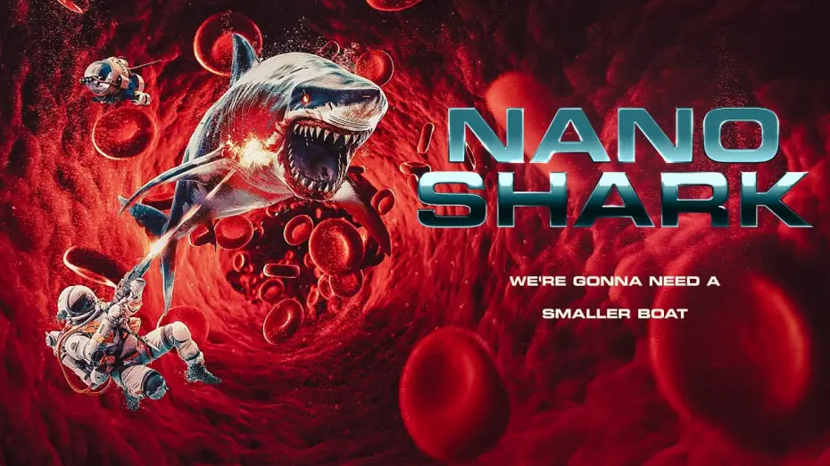 Відео до фільму Nanoshark | Nanoshark Official Movie Poster SRS Cinema You'll Need a Smaller Boat!