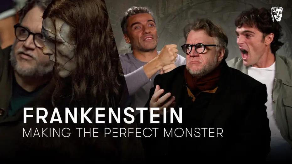 Відео до фільму Франкенштейн | Oscar Isaac, Jacob Elordi & Guillermo del Toro Break Down Frankenstein and The Creature | BAFTA