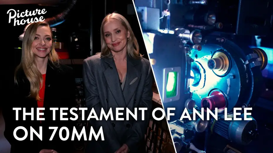Відео до фільму Заповіт Анни Лі | Amanda Seyfried and Mona Fastvold Talk 70mm