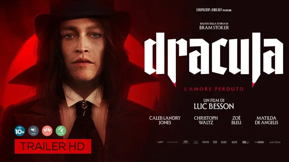 Відео до фільму Граф Дракула: Історія кохання | DRACULA. L'amore perduto di Luc Besson | Trailer ITA HD