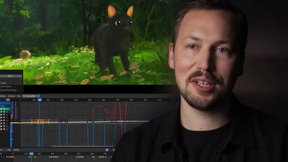 Відео до фільму Потік. Останній кіт на Землі | Gints Zilbalodis's Creative Flow