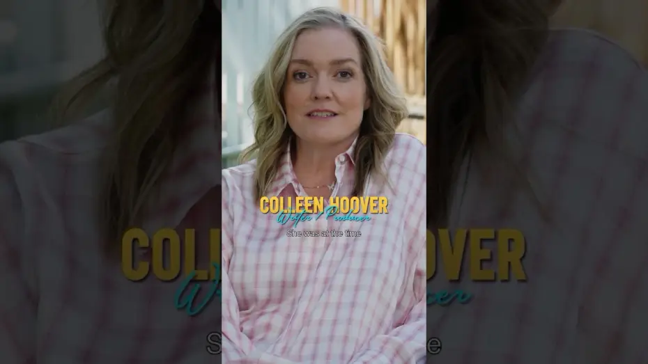 Відео до фільму Спогади про нього | colleen hoover on the inspiration behind reminders of him