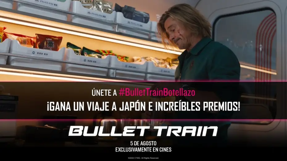 Відео до фільму Швидкісний поїзд | #BulletTrainBotellazo. Acepta el reto y consigue un incre&iacute;ble viaje a Jap&oacute;n.