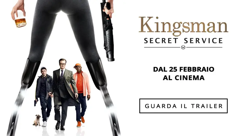 Відео до фільму Kingsman: Таємна служба | Kingsman - Secret service | Trailer Ufficiale [HD] | 20th Century Fox