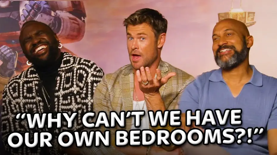 Відео до фільму Трансформери: Початок | Chris Hemsworth Is Moving In With The Transformers Cast 😂 | Interview