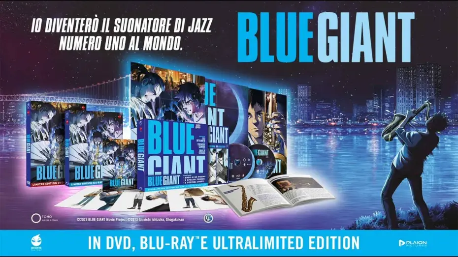 Відео до фільму Блакитний гігант | Blue Giant - Disponibile in home video