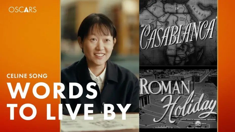 Відео до фільму Минулі життя | Celine Song's "Words to Live By" | 'Past Lives' Oscars