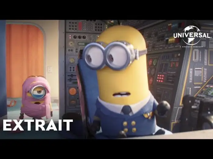 Відео до фільму Посіпаки: Становлення лиходія | Les Minions 2 : Il &eacute;tait une fois Gru - Extrait "Atterrissage" VF [Actuellement au cin&eacute;ma]