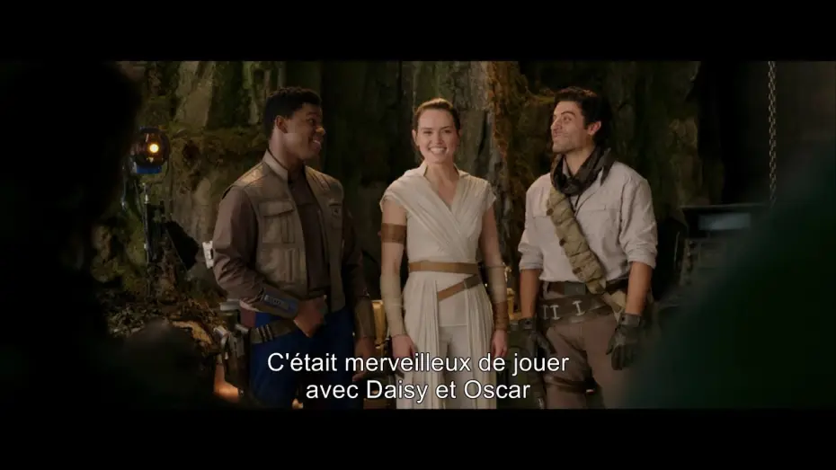 Відео до фільму Зоряні війни: Епізод 9 &mdash; Скайвокер. Сходження | Star Wars : L'Ascension de Skywalker - Reportage : "L'amiti&eacute;" [VOST]