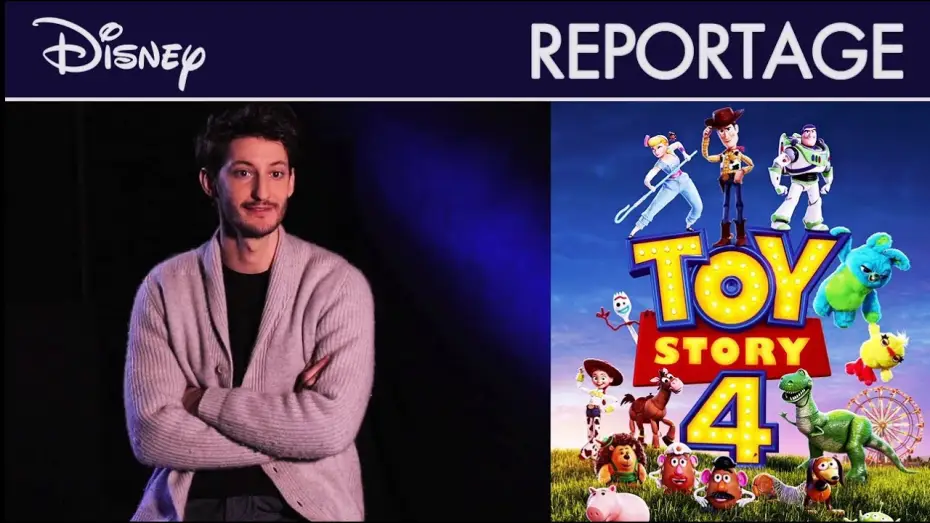 Відео до фільму Історія іграшок 4 | Toy Story 4 - Reportage : "Pierre Niney parle de Fourchette" VF