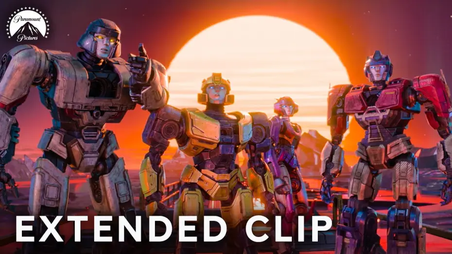 Відео до фільму Трансформери: Початок | Hijacking Cargo Train Clip w/ Optimus Prime and Megatron