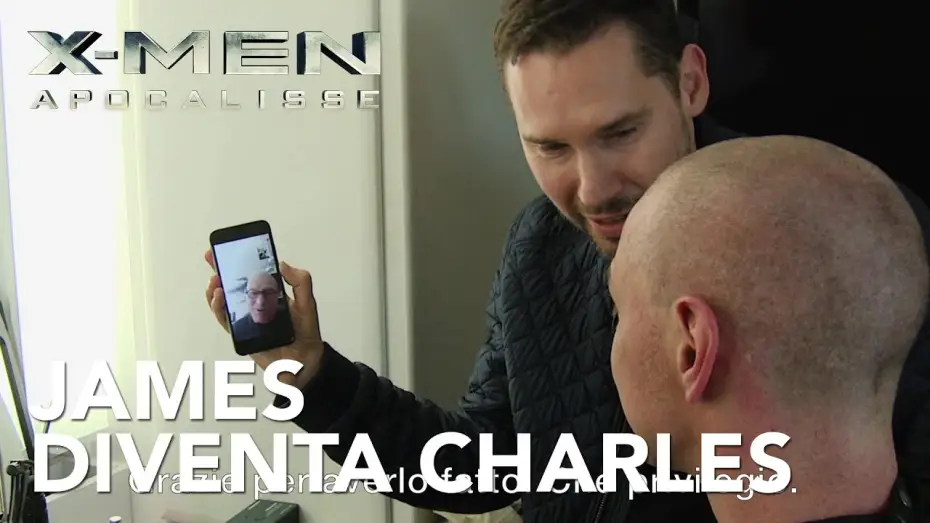 Відео до фільму Люди Ікс: Апокаліпсис | James McAvoy diventa Charles | X-Men dal 18 Maggio al cinema | [HD]