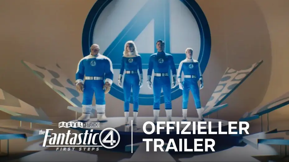 Відео до фільму Фантастична четвірка | The Fantastic Four: First Steps I Offizieller Trailer I Ab 24. Juli im Kino