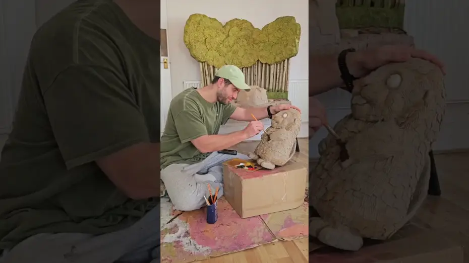 Відео до фільму Стрибунці | Mabel the Beaver Comes to Life! | Cardboard Art for Disney & Pixar&rsquo;s Hoppers