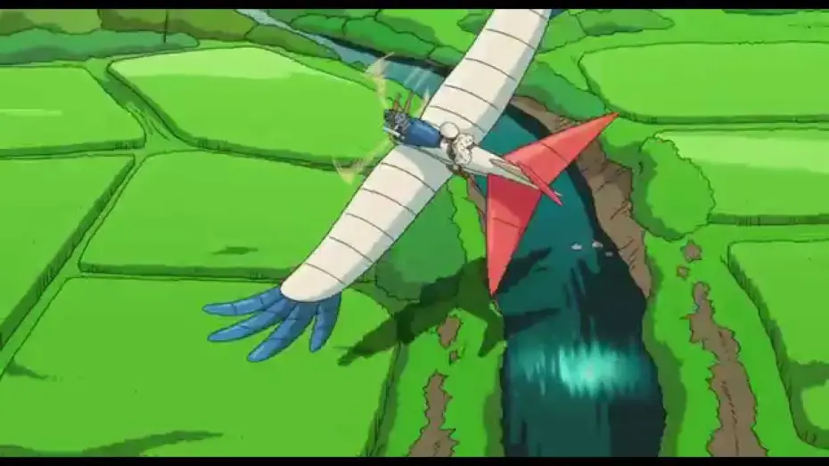 Відео до фільму Здійнявся вітер | The Wind Rises "Flying Through Town" Clip