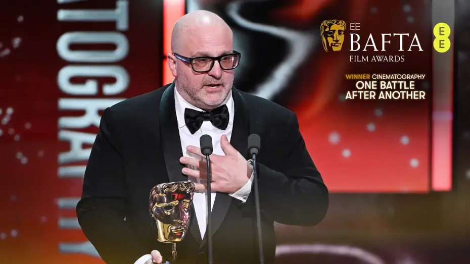 Відео до фільму Одна битва за іншою | One Battle After Another Wins The BAFTA For Cinematography | EE BAFTA Film Awards 2026