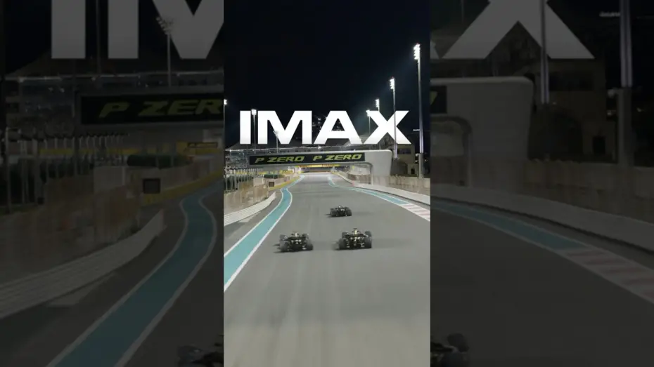 Відео до фільму F1: Фільм | Built for the track. Built for ​⁠IMAX. Don&rsquo;t miss the #1 Movie in the World.
