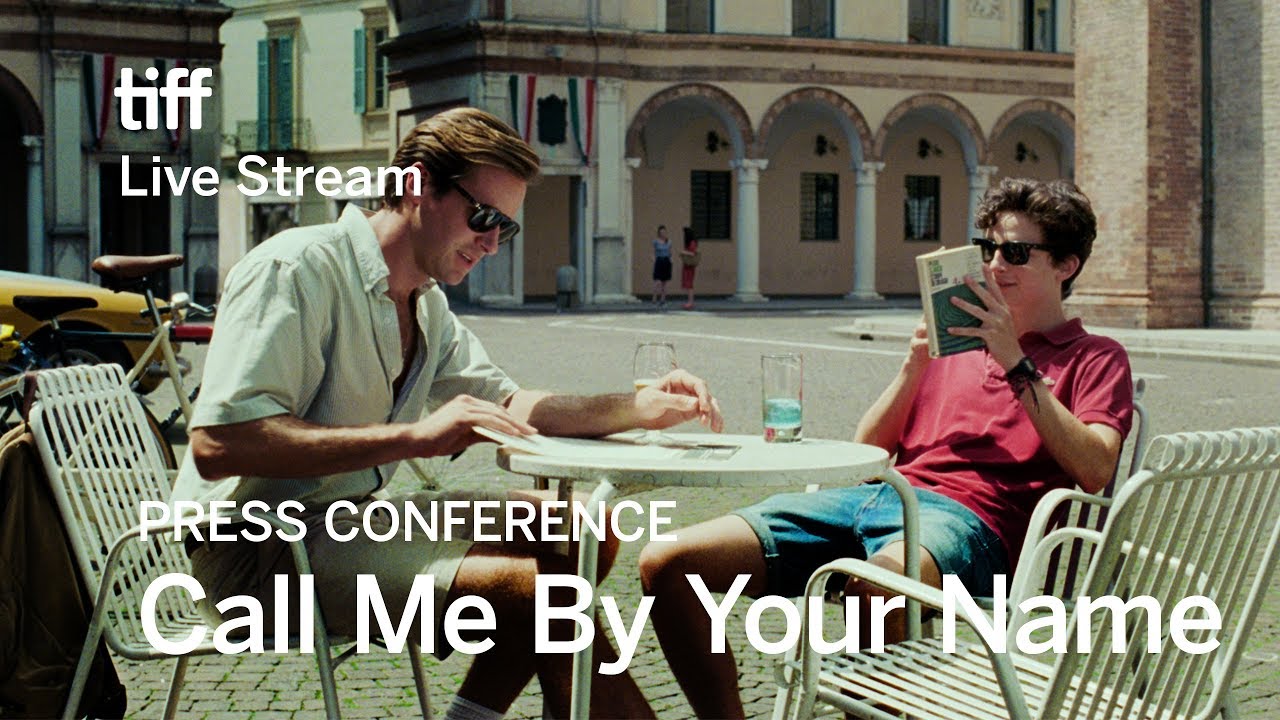 Відео до фільму Назви мене своїм ім'ям | TIFF 2017 Press Conference