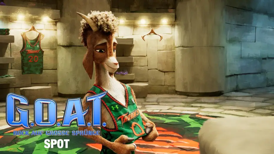 Відео до фільму Цап-забивайло | G.O.A.T. - Bock auf gro&szlig;e Spr&uuml;nge &ndash; Spot History Deutsch (Kinostart: 19.2.2026)