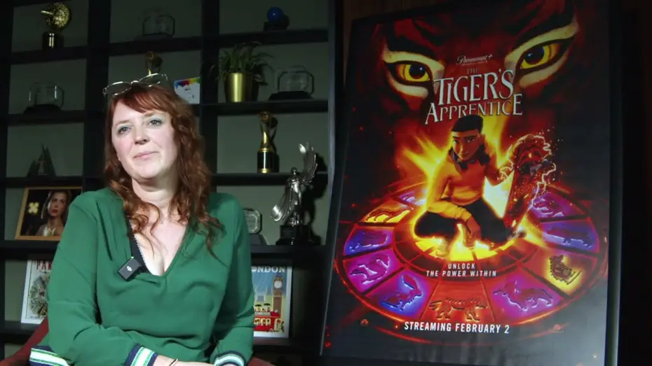 Відео до фільму Учень тигра | #FocusArtist - St&eacute;phanie Aubriot, CG Supervisor on The Tiger's Apprentice at Mikros Animation