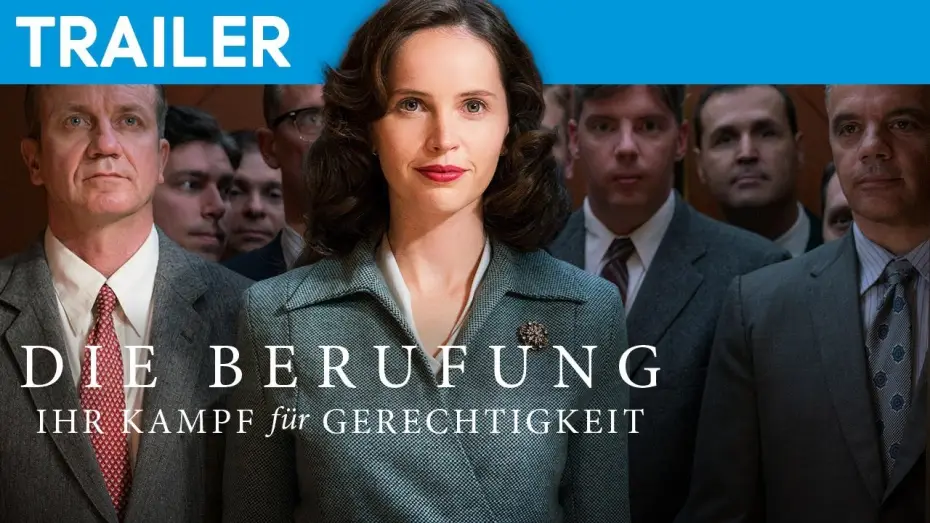 Відео до фільму За статевою ознакою | Die Berufung | Offizieller HD Trailer | Deutsch German | (2018)