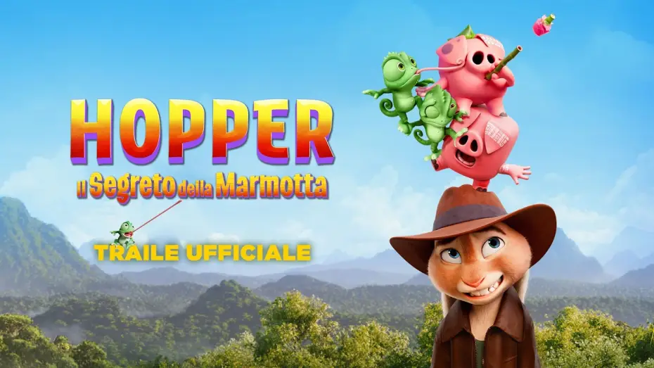 Відео до фільму Кролецип та секрет Бабака | Hopper - Il segreto della Marmotta | Trailer 90" | dal 14 maggio al cinema