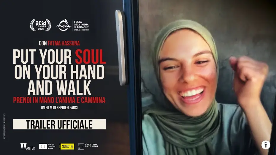 Відео до фільму Put your soul on your hand and walk | "Put Your Soul on Your Hand and Walk", Trailer Ufficiale | Wanted Cinema