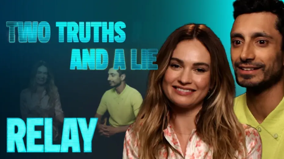 Відео до фільму Оператор | Riz Ahmed & Lily James Play 2 Truths 1 Lie