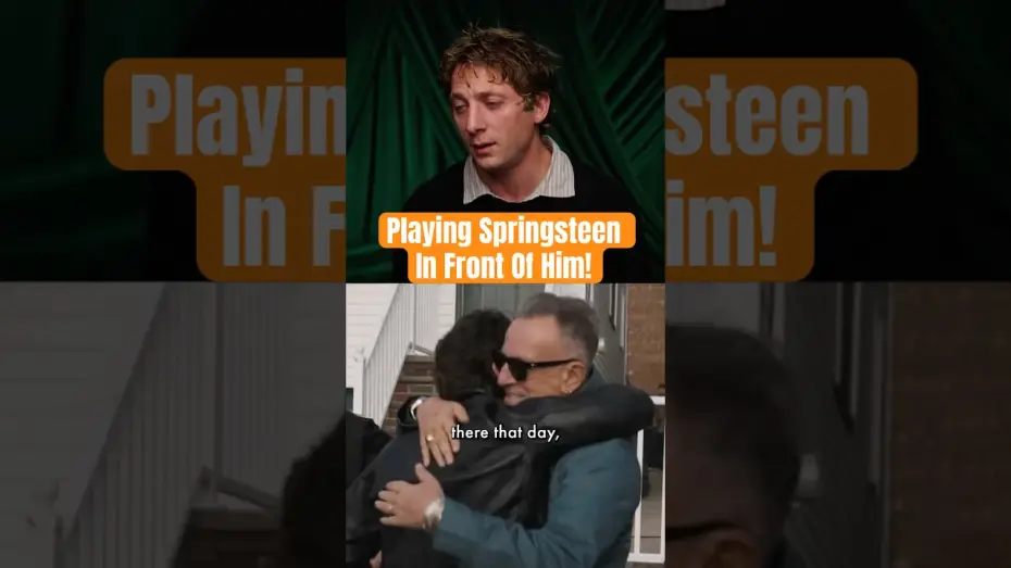 Відео до фільму Спрінґстін: Врятуй мене від невідомого | Jeremy Allen White On Acting in Front of Bruce Springsteen!
