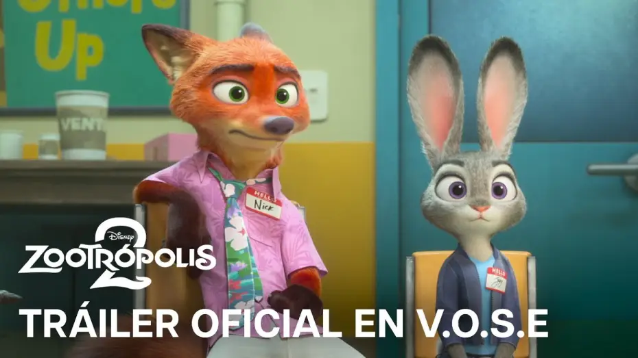 Відео до фільму Зоотрополіс 2 | Tr&aacute;iler Tr&aacute;iler Oficial en V.O.S.E