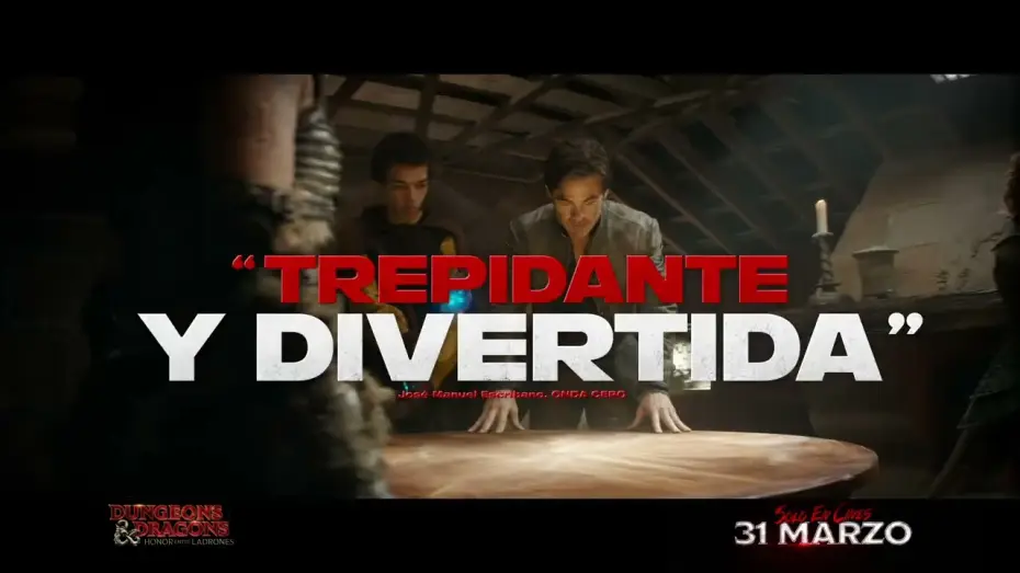 Відео до фільму Підземелля і дракони: Честь злодіїв | Spot: La pel&iacute;cula perfecta