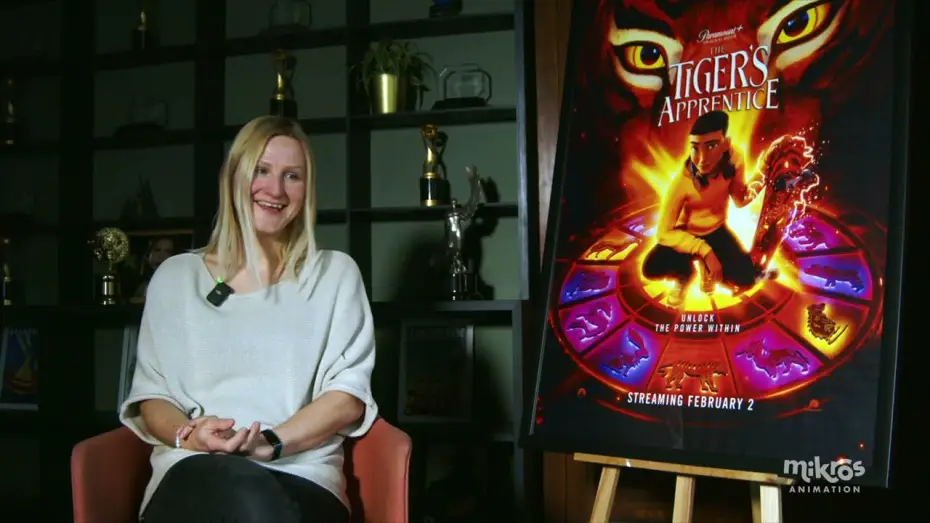 Відео до фільму Учень тигра | #FocusArtist - Anna Kern, Lead Animator on The Tiger's Apprentice