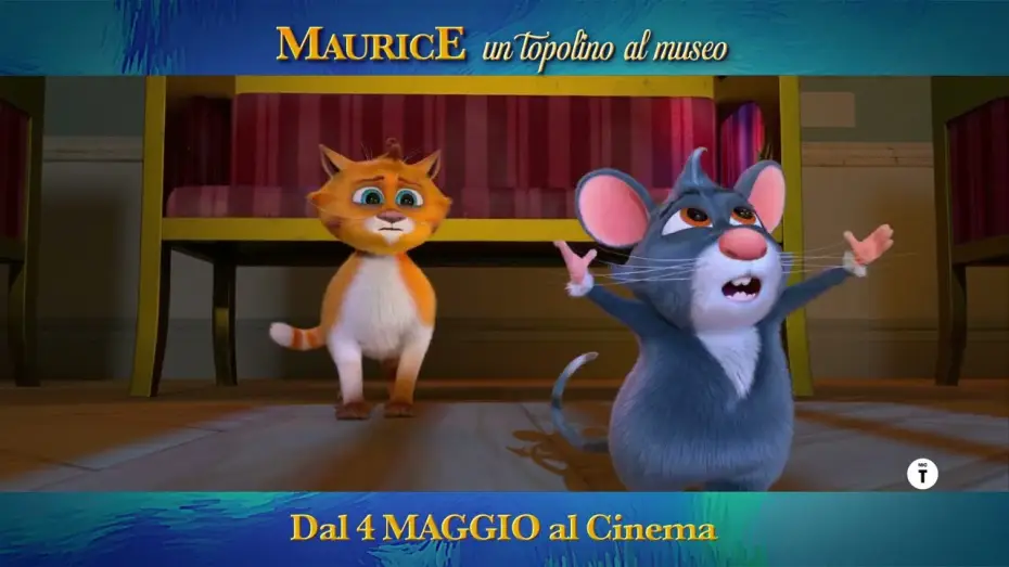 Відео до фільму Коты Эрмитажа | MAURICE: UN TOPOLINO AL MUSEO I dal 4 maggio al cinema