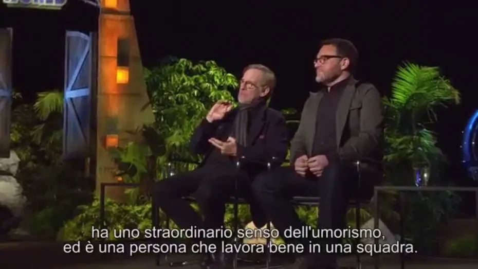 Відео до фільму Світ Юрського періоду | JURASSIC WORLD - Intervista a Steven Spielberg e Colin Trevorrow (sottotitoli in italiano)