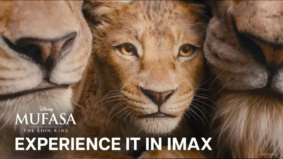 Відео до фільму Муфаса: Король Лев | Experience It in Imax
