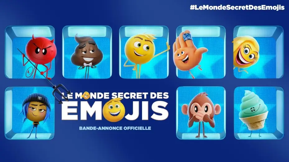 Відео до фільму Емоджі муві | Le Monde Secret des Emojis - Bande-annonce internationale 2 - VF