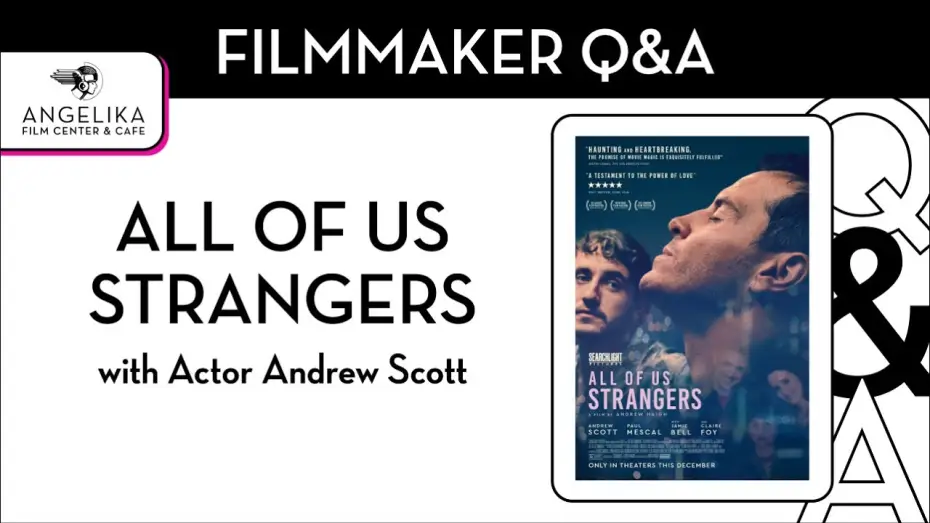 Відео до фільму Ми всі незнайомці | All of Us Strangers Q&A with Andrew Scott