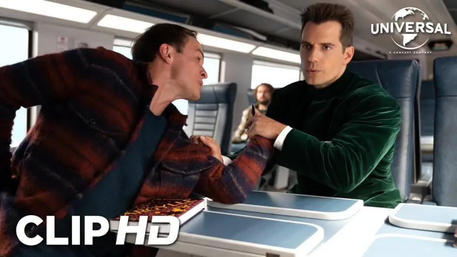 Відео до фільму Арґайл | Clip - Aidan y Argylle defienden a Elly en el tren