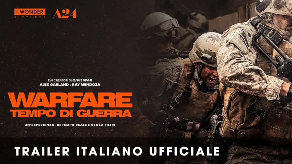 Відео до фільму Бойові дії | WARFARE - TEMPO DI GUERRA | Trailer italiano ufficiale HD