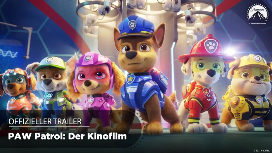 Відео до фільму Щенячий патруль у кіно | PAW PATROL: DER KINOFILM | OFFIZIELLER TRAILER | Paramount Pictures Germany