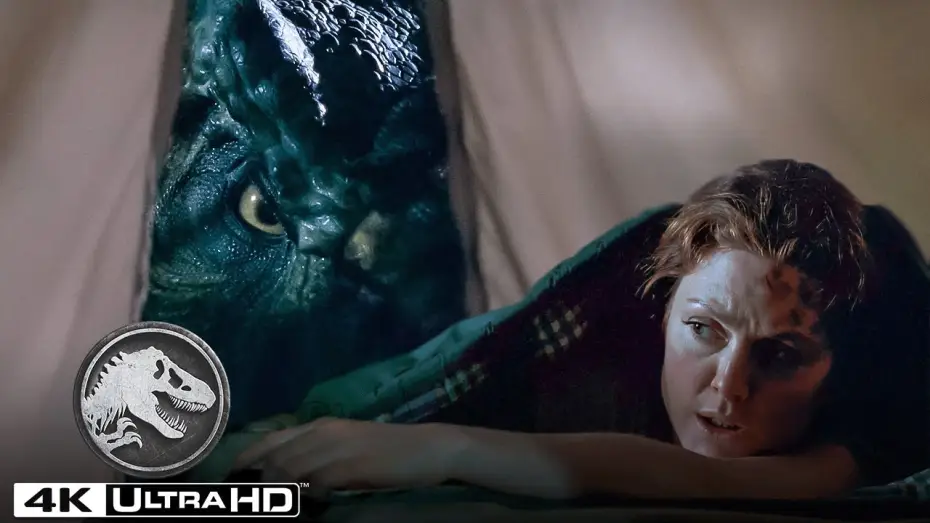 Відео до фільму Парк Юрського періоду 2. Загублений світ | The T. rex Attacks The Camp