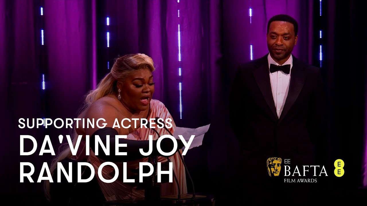 Відео до фільму Залишені | Da'Vine Joy Randolph's emotional speech as she wins Supporting Actress | EE BAFTA Film Awards 2024