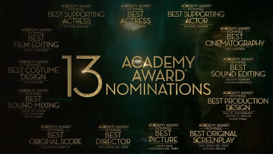 Відео до фільму Форма води | "Visionary" TV Commercial