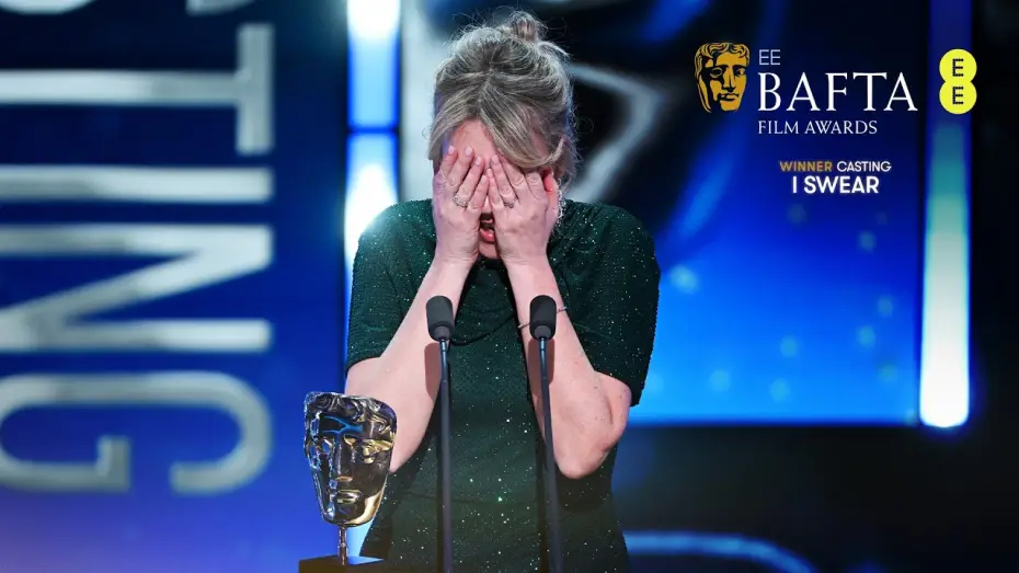 Відео до фільму Я лаюсь | I Swear Wins the Casting BAFTA | EE BAFTA Film Awards 2026