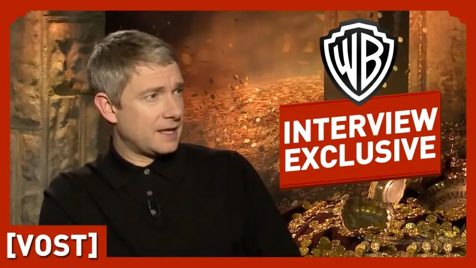 Відео до фільму Гобіт: Пустка Смоґа | Le Hobbit - Interview Martin Freeman (VOST) - Peter Jackson