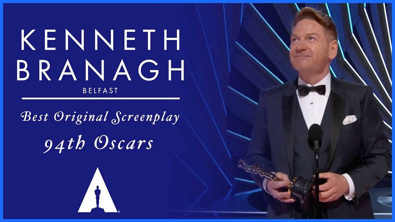 Відео до фільму Белфаст | Kenneth Branagh Wins Best Original Screenplay for 'Belfast' | 94th Oscars
