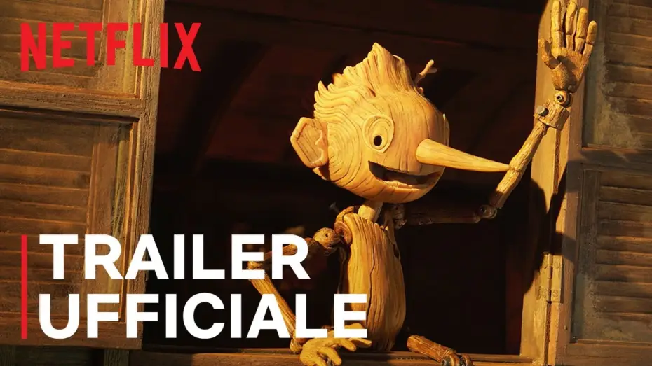 Відео до фільму Піноккіо Ґільєрмо дель Торо | PINOCCHIO DI GUILLERMO DEL TORO | Trailer ufficiale | Netflix