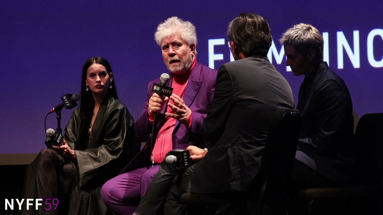 Відео до фільму Паралельні матері | Parallel Mothers Q&A with Pedro Almod&oacute;var, Pen&eacute;lope Cruz & Milena Smit | NYFF59