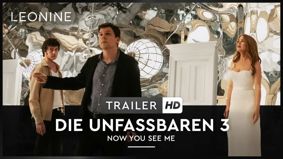 Відео до фільму Ілюзія обману 3 | Die Unfassbaren 3 &ndash; Now you see me - Trailer (deutsch/german; FSK 6) - Ab 13.11. im Kino