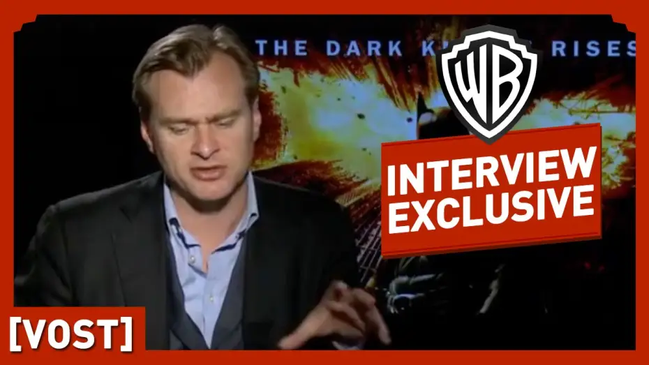 Відео до фільму Темний лицар повертається | Batman : The Dark Knight Rises - Interview Christopher Nolan - VOST